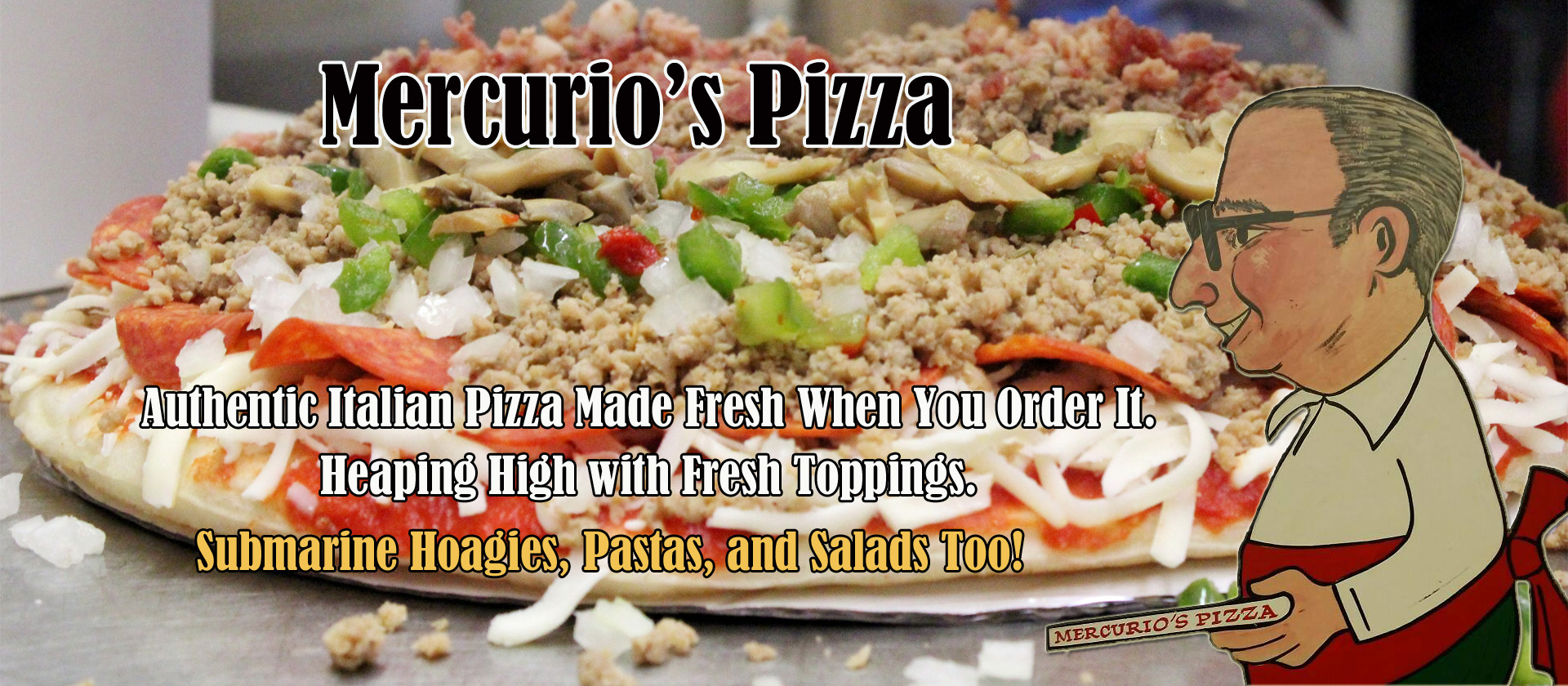 Order Mercurio's Pizza